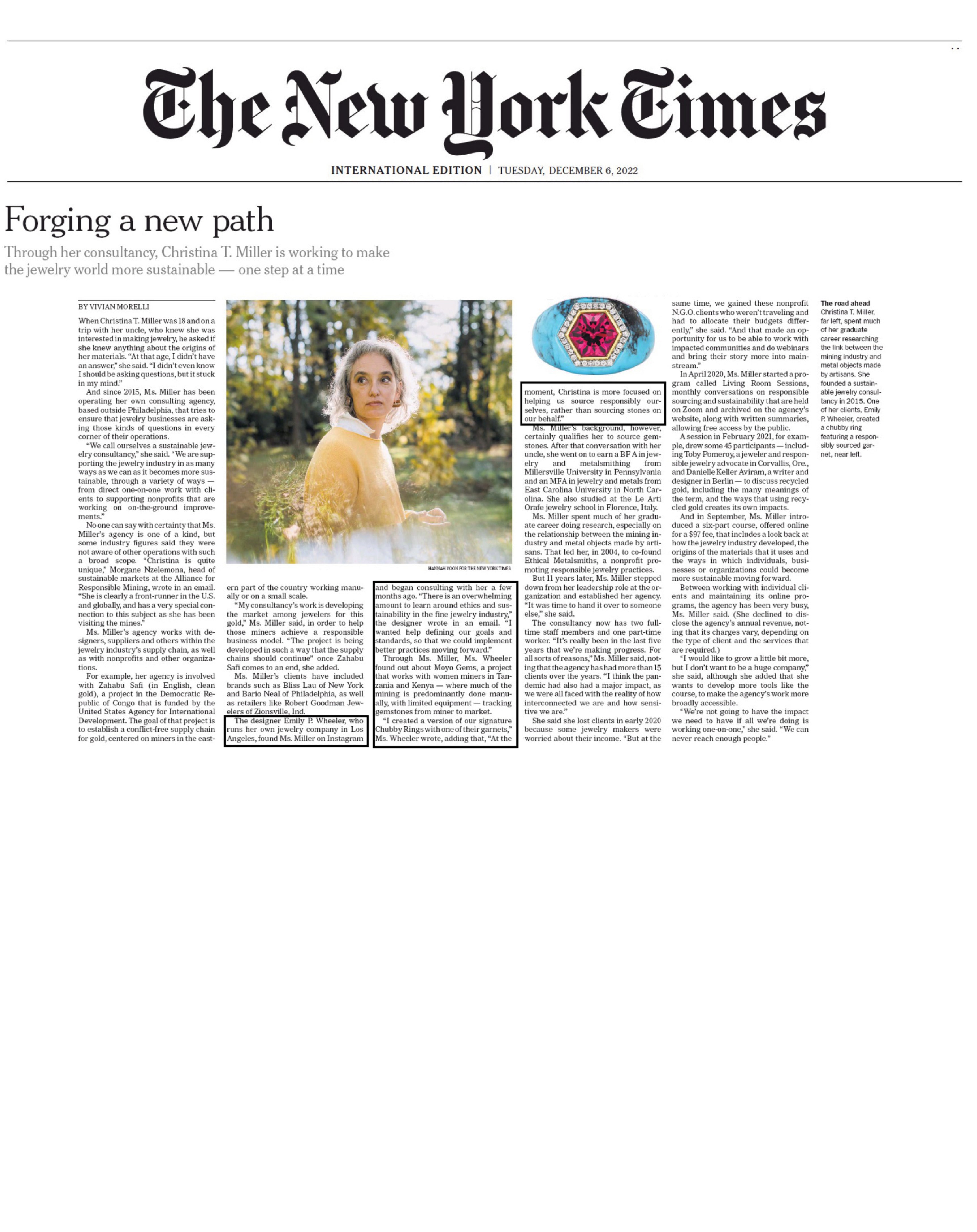 The New York Times, December 6, 2022