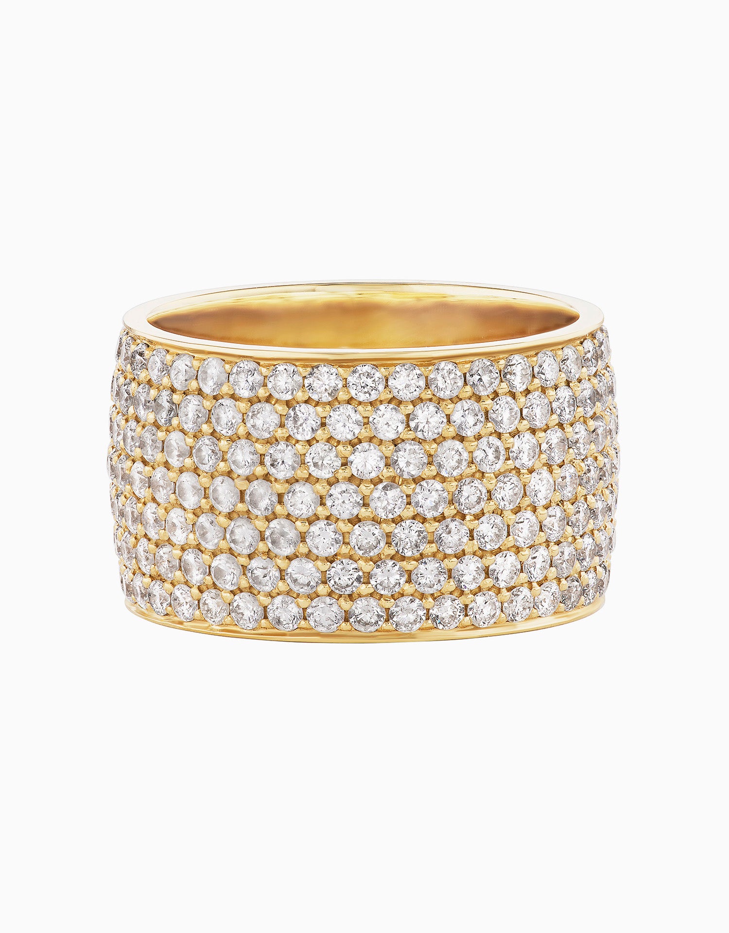 EMILY P. WHEELER 18kt Yellow Gold Puffy Diamond Ring - Farfetch
