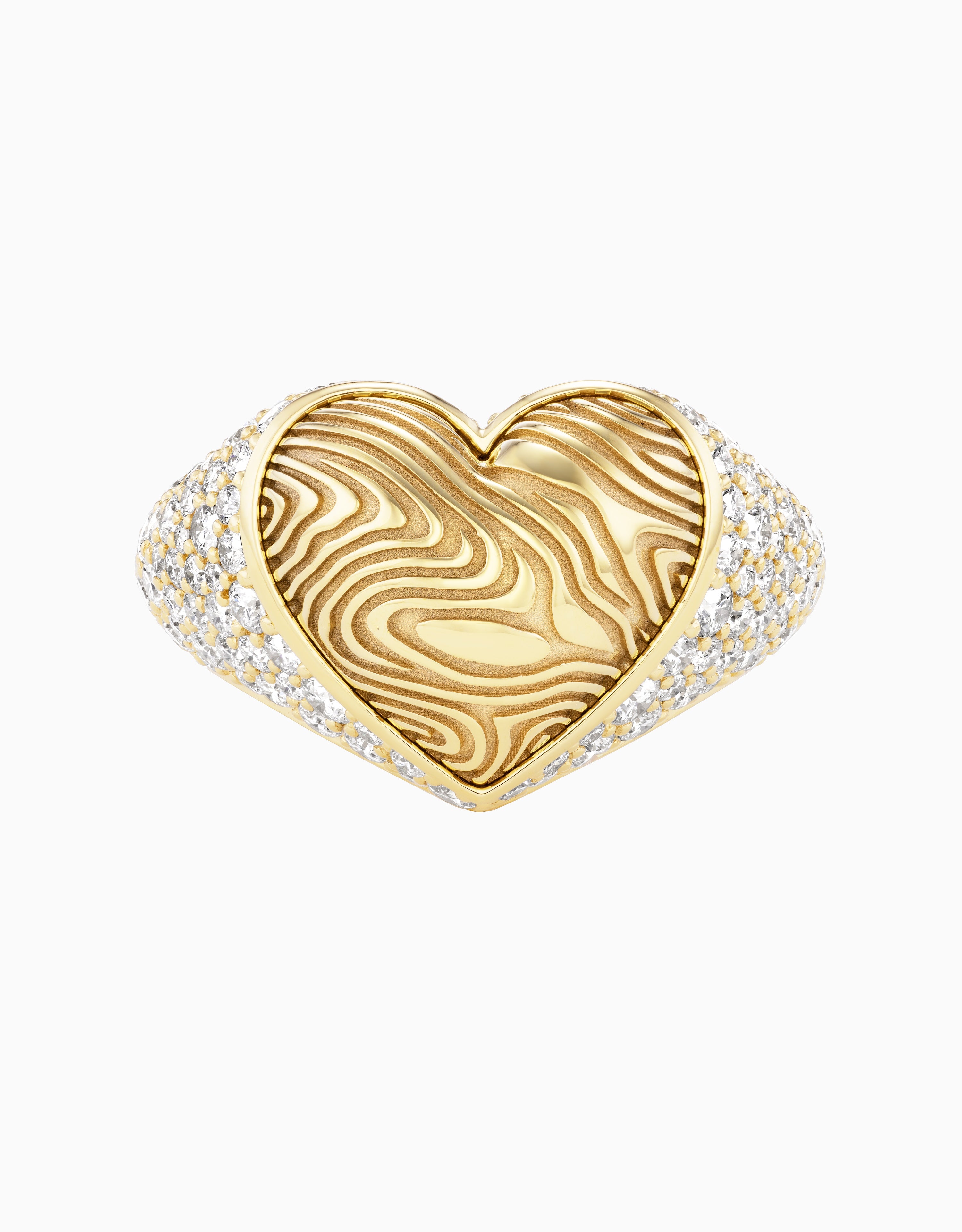 White Ring Unity Ripple Ripple Ring – Emily P. Wheeler, LLC